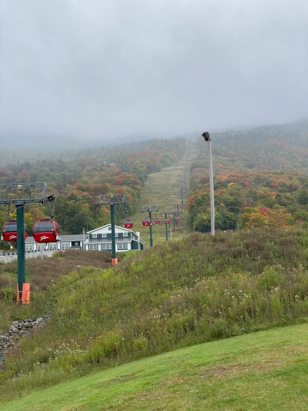 A cable car lift in a grassy area
Description automatically generated with medium confidence