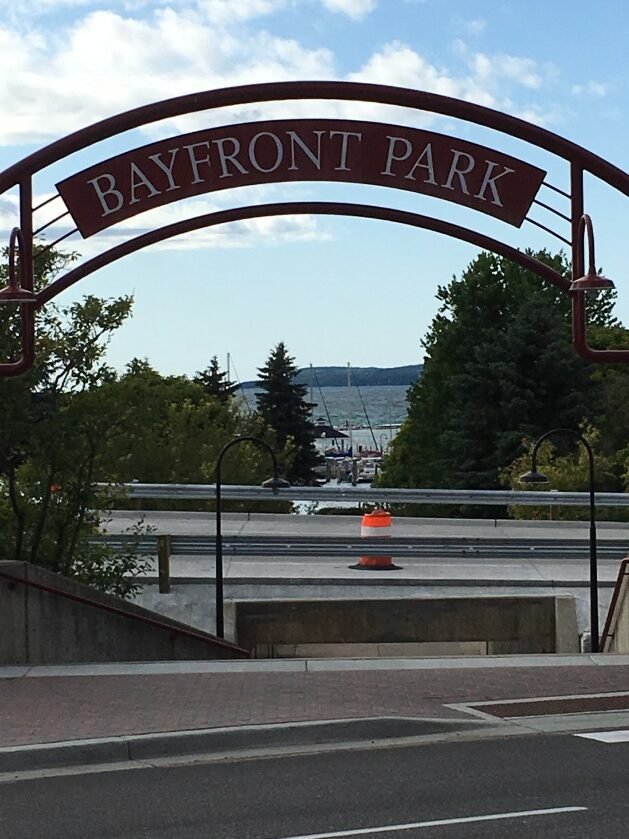 Bayfront Park sign